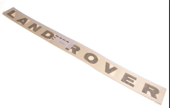 Anagramme Land Rover Gris Capot - ORIGINAL LAND ROVER