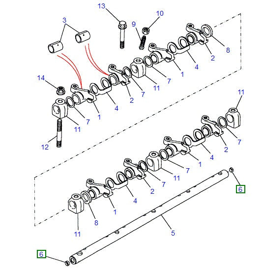 Capuchons d'arbre de culbuteur - ALLMAKES