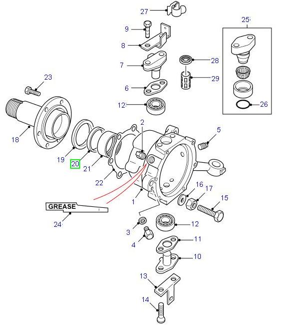Seal Stub Axle Outer - ALLMAKES