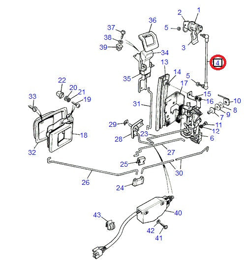 Tige de contrôle - AG PARTS