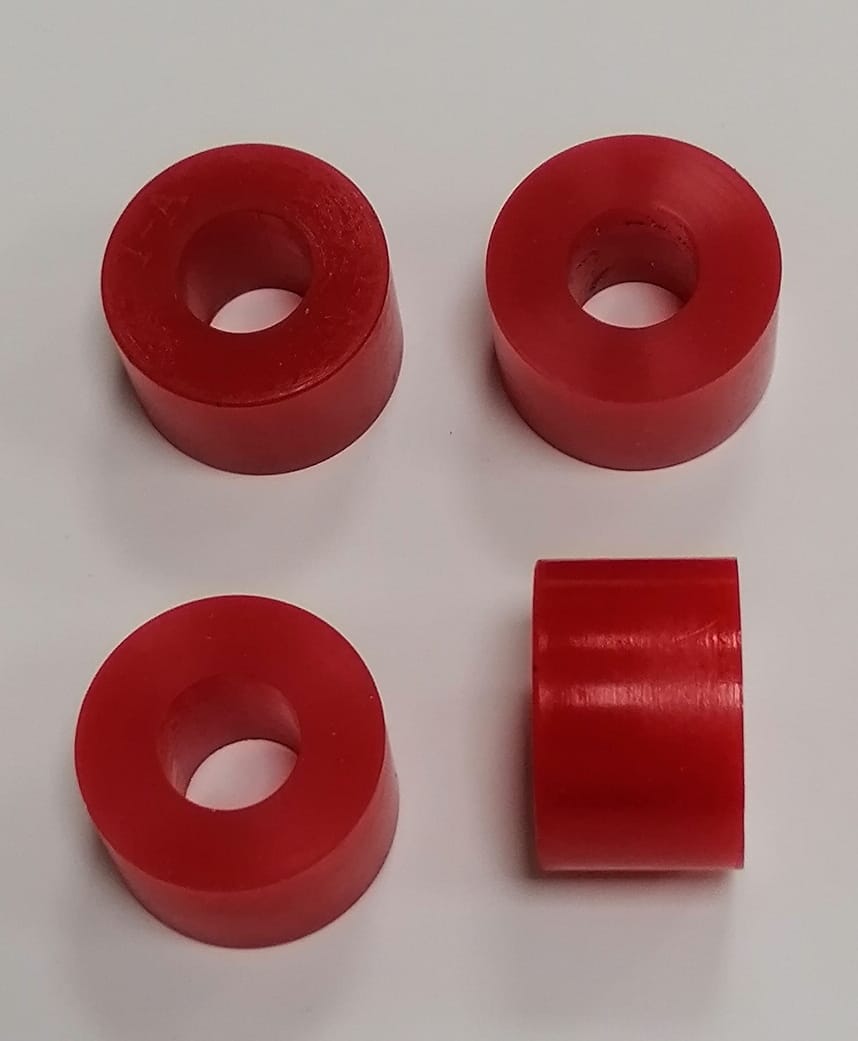 Kit Casquillos amortiguador poliuretano 4 UNIDADES - AG PARTS
