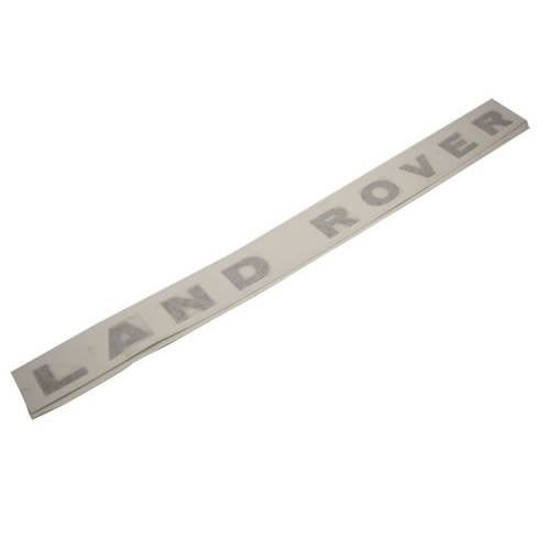 Anagramme "LAND ROVER" Argent - Capot - ORIGINAL LAND ROVER