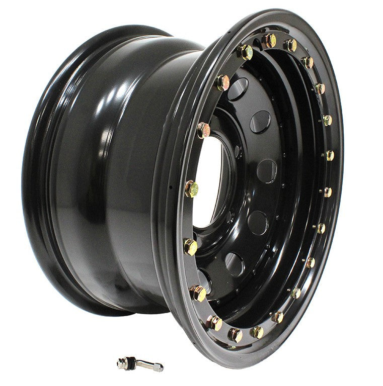 Porte en acier simulé Beadlock Terrafirma 8x16 ET0 DEF/D1/RRC