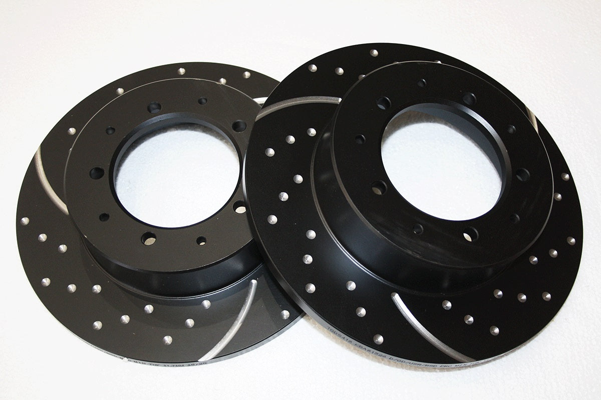 Discos De Freno Traseros - De Alto Rendimiento - Pareja - EBC BRAKES