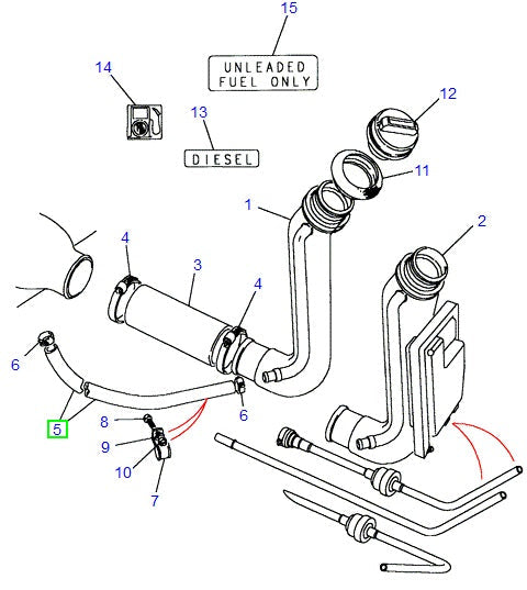 Tubo Respiradero Boca Combustible - PR2 ALLMAKES