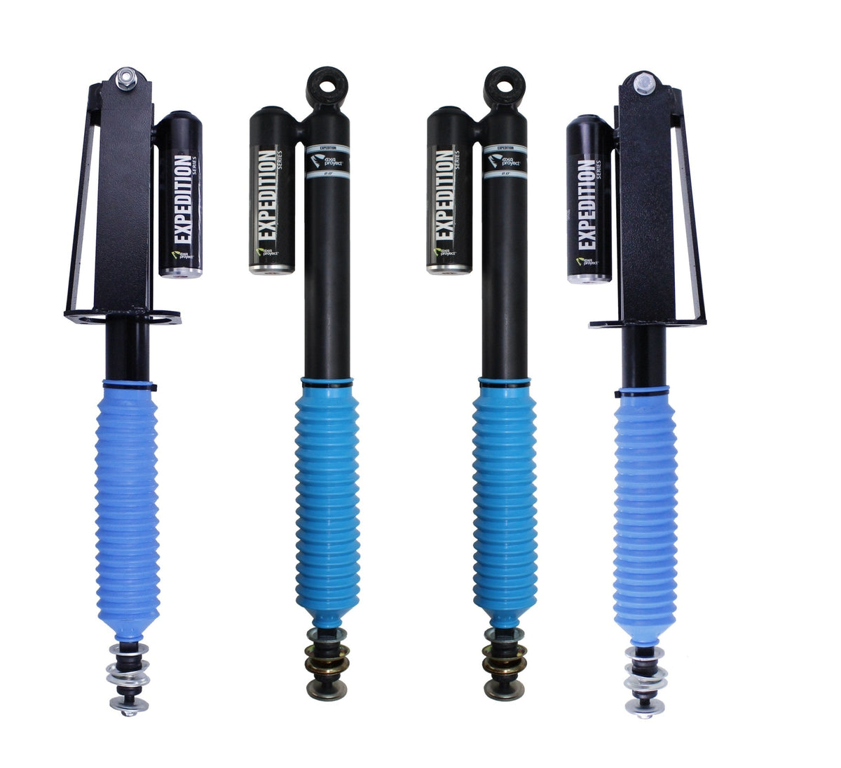 Kit d'amortisseurs monotube avec bouteilles séparées +25/75mm - BILSTEIN