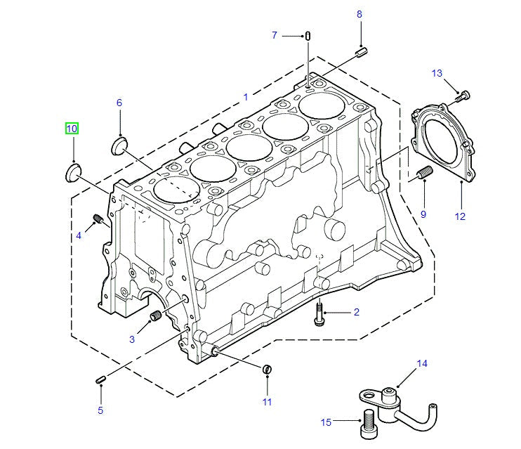 Bouchon d'obturation - ORIGINAL LAND ROVER