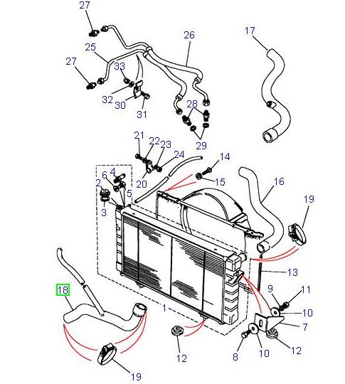 Bottom hose - ALLMAKES