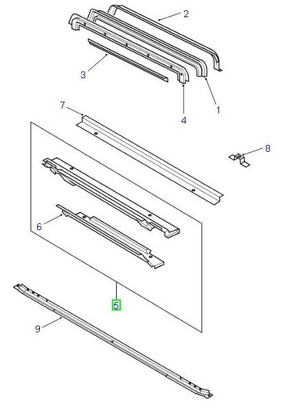 Travesaño trasero - AG PARTS