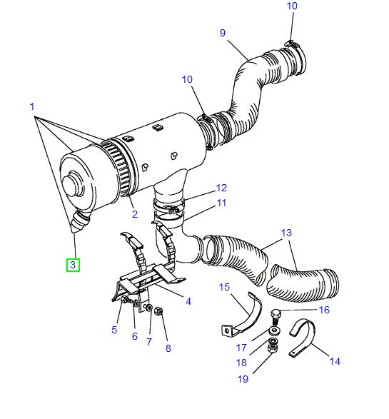 Valve Assembly - Air Intake - ORIGINAL LAND ROVER