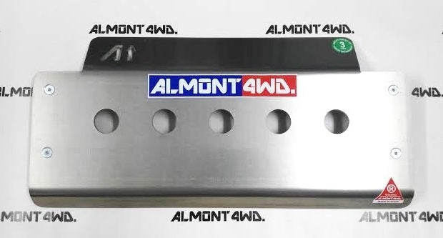 Protector Frontal - Duraluminio 8mm. - ALMONT4WD