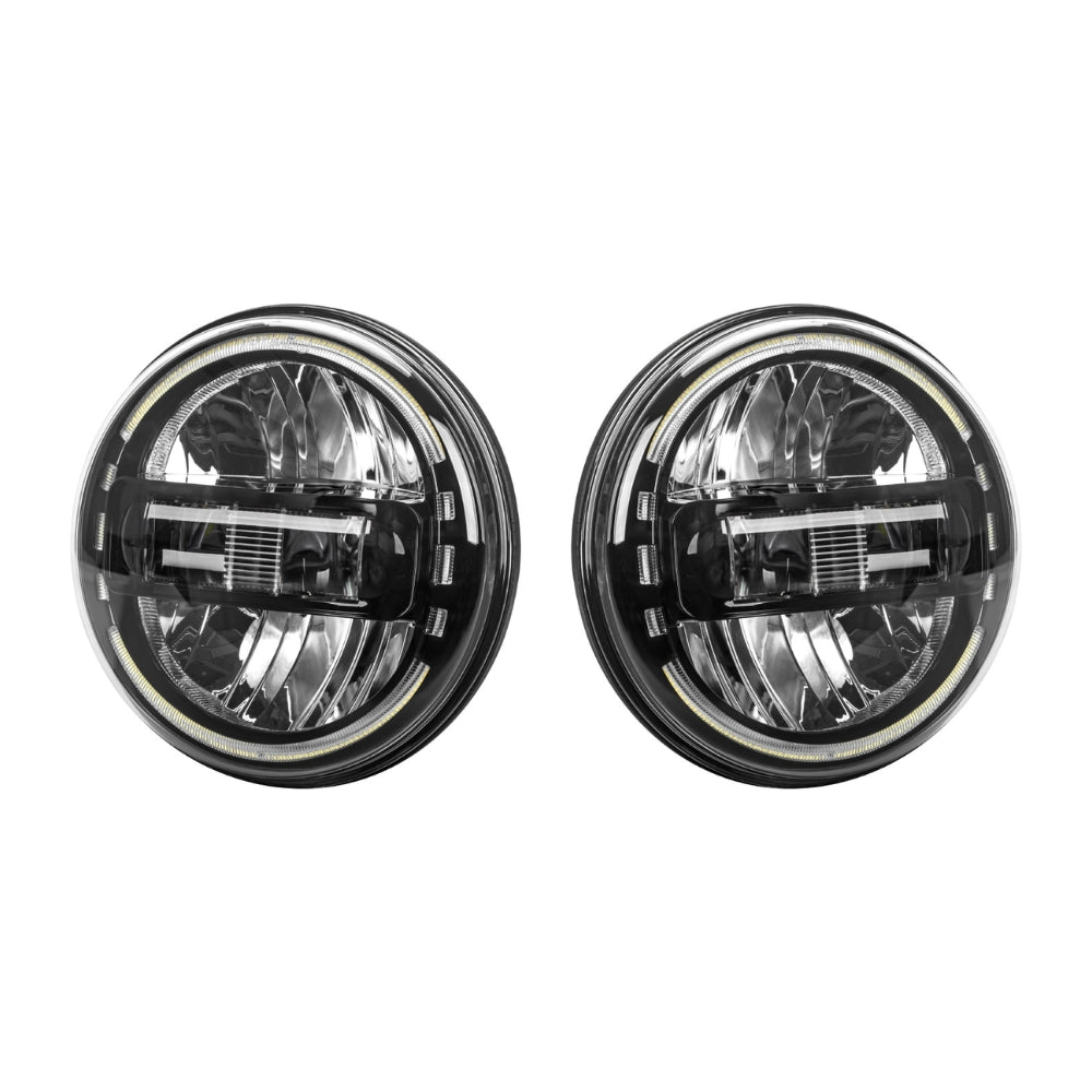 Pareja de Faros Delanteros LED 7" - Modelo King Kong - R10 - AG PARTS