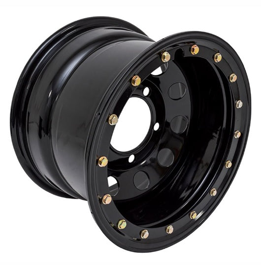 Jante en acier 16 x 10" Beadlock Mock Steel - TERRAFIRMA