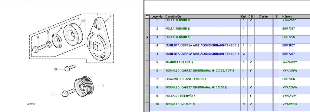Polea Tensor - AG PARTS