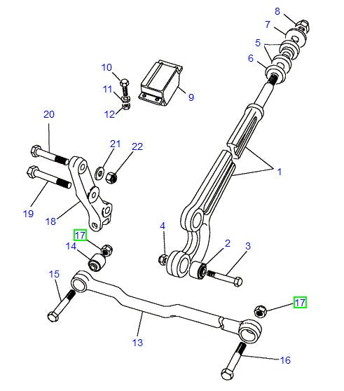 Nut - M4 - AG PARTS 4x4
