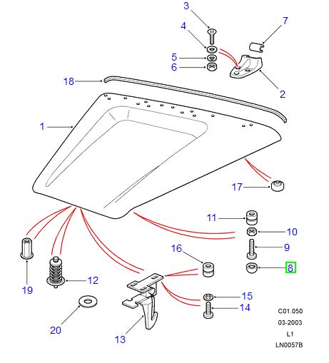 Capuchón Goma Capó - AG PARTS