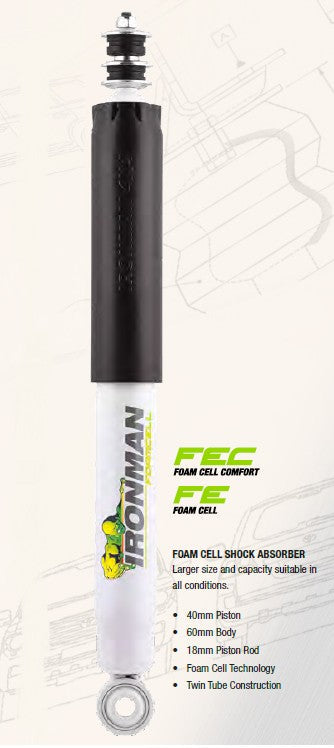 Amortisseur IRONMAN FOAM CELL - Avant (Unité) - +5cm