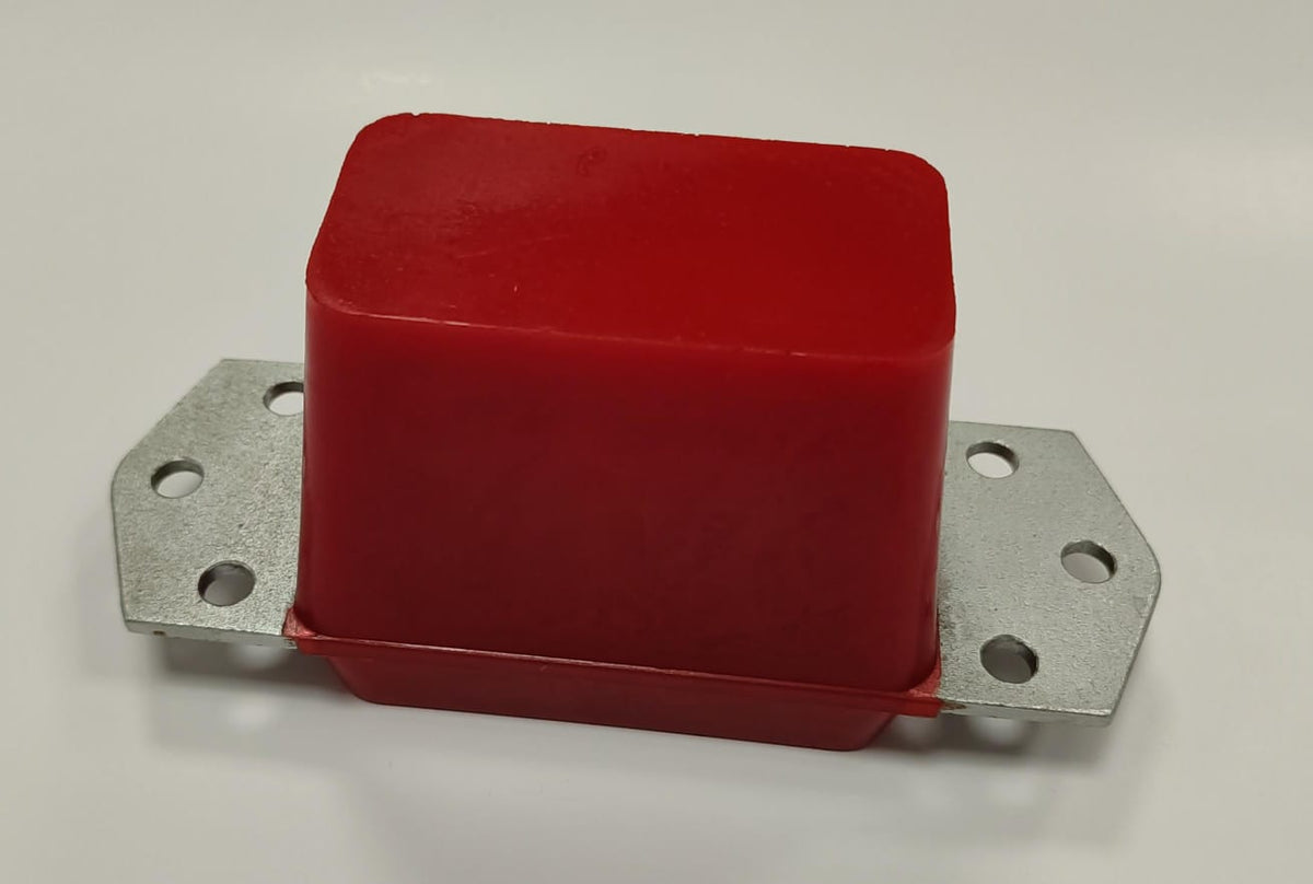 Goma tope suspensión - Poliuretano - 6 Agujeros - Altura desde la base 6,5 cm - AG PARTS