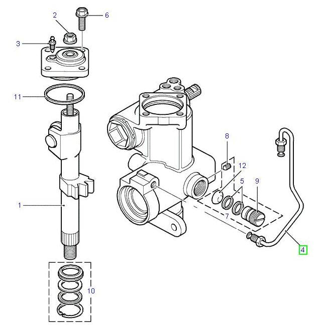 Pipe Assembly PAS Pump - PR2 ALLMAKES