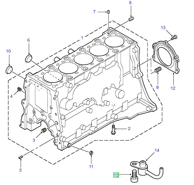 Vis - 5 unités - ORIGINAL LAND ROVER