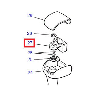 Button - Selector Handle Release - ALLMAKES