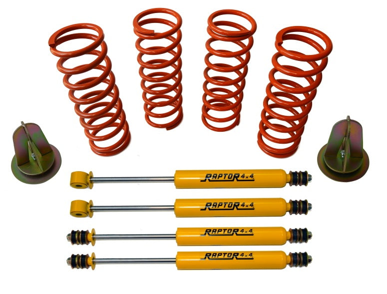 Kit de elevación Tiger - Muelles y Amortiguadores - +2"/+5cms - RAPTOR 4X4
