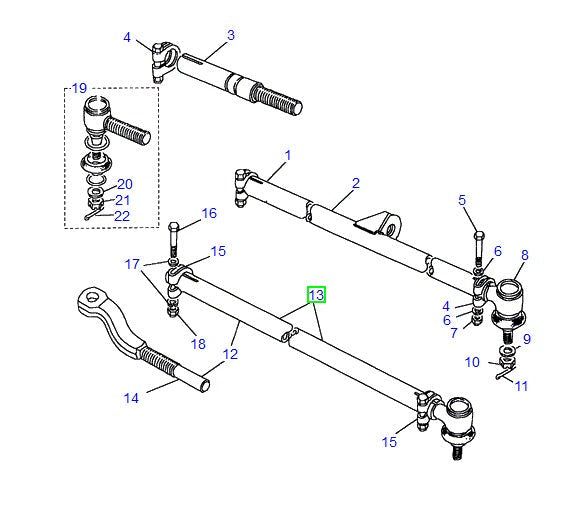 Drag Link Tube - ALLMAKES