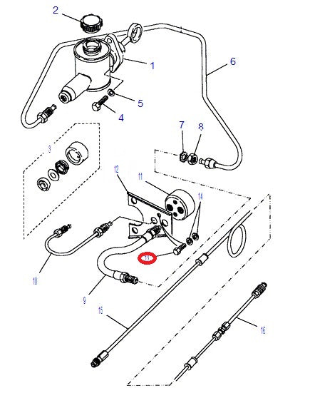 Clutch Damper Screw - ORIGINAL LAND ROVER