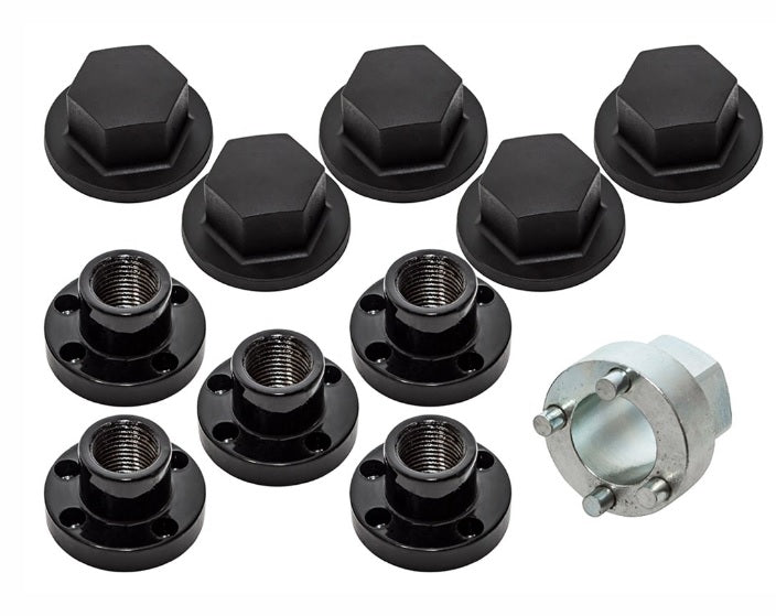 Locking Wheel Nuts - Set of 5 - ALLMAKES