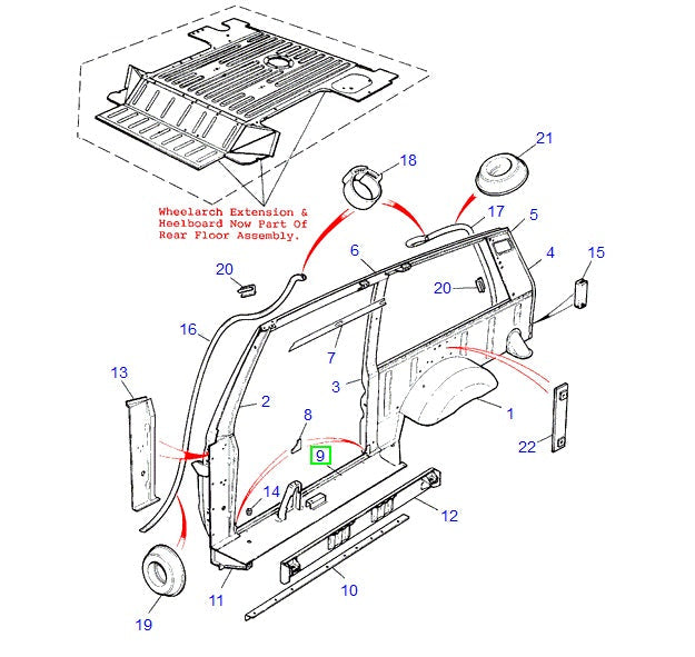 Larguero Exterior - Lado Derecho - AG PARTS
