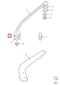 Roof Rack Side Gasket - Front Rail - Left Side - ORIGINAL LAND ROVER
