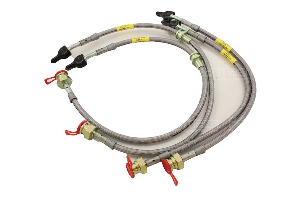 Jeu de flexibles de frein en acier inoxydable. - GOODRIDGE