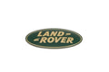 Anagrama Ovalo - de Rejilla de Radiador - Verde/Dorado - ORIGINAL LAND ROVER