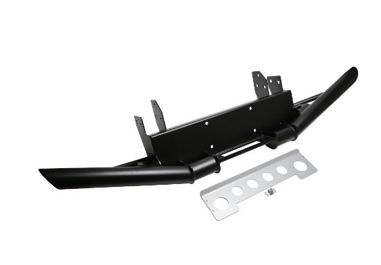 Paragolpes tubular para winch negro - AG PARTS