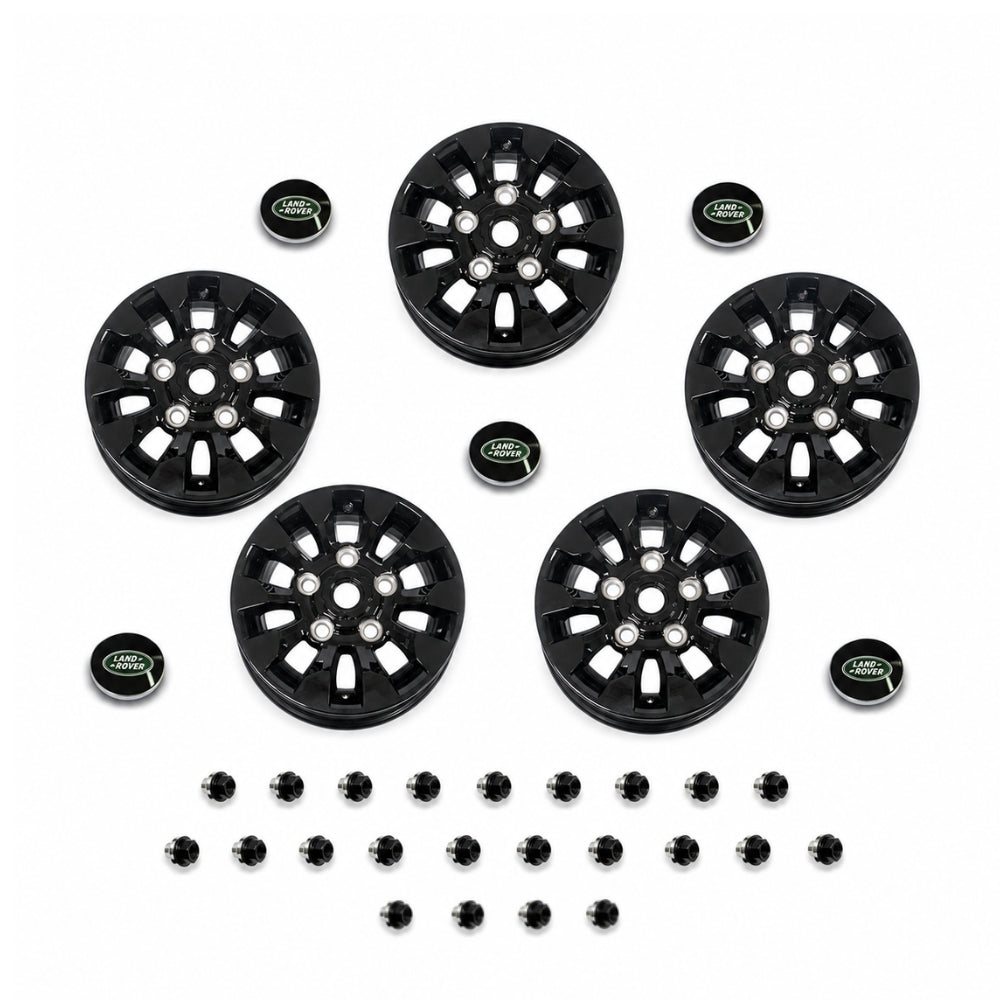 Pack de 5 jantes alliage 18" Sawtooth - 5x165 - 8Jx18 - DÉPORT +20mm - ALLMAKES