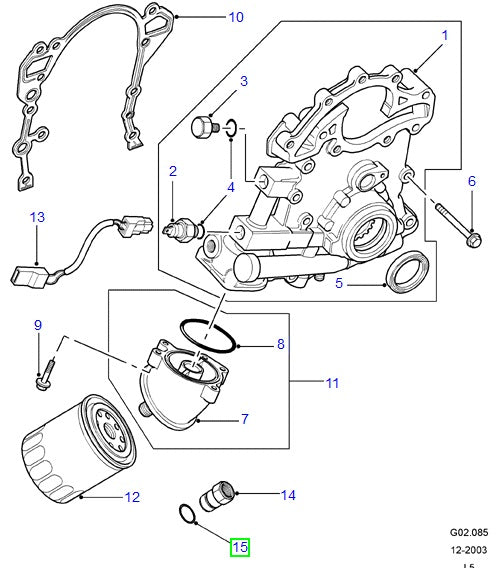 O RING - 10 Units - ORIGINAL LAND ROVER