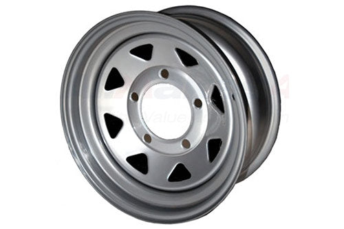 Llanta Plata 8 Radios 16x7 - BEARMACH