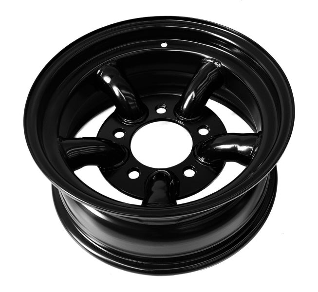 TYREX HD STEEL WHEEL 5 PIPES 7X16 OFFSET -25 BLACK - RAPTOR