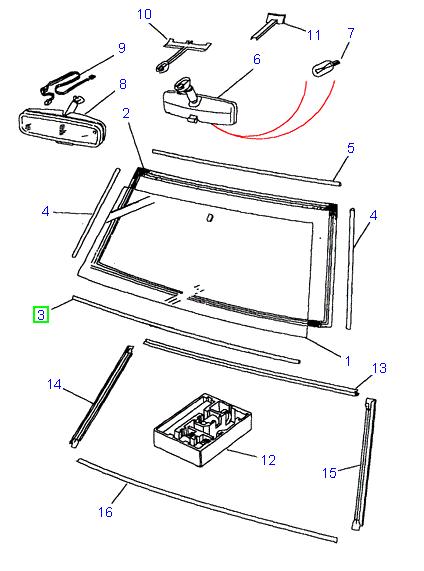 W/Screen Filler Strip Bottom - ALLMAKES