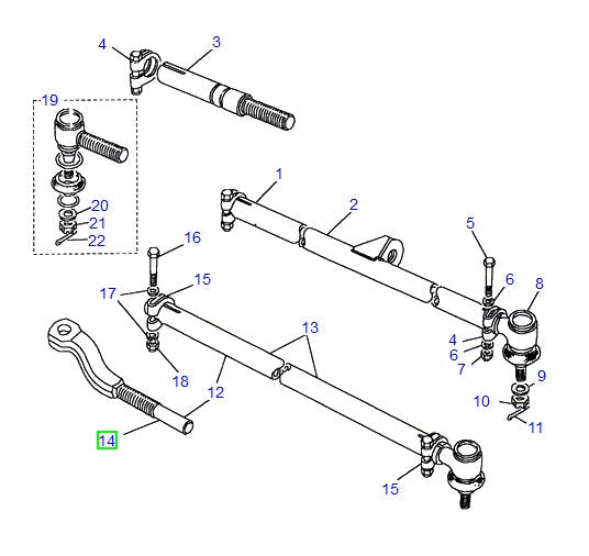 Drag Link End Piece - ALLMAKES