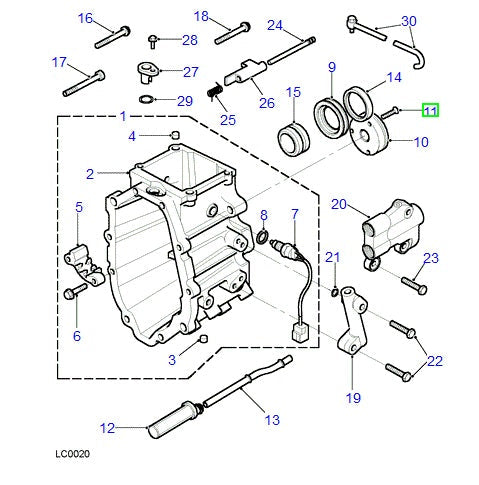 Vis - Fixation Pompe à Huile - dans la Boîte de Vitesse - PR2 ALLMAKES