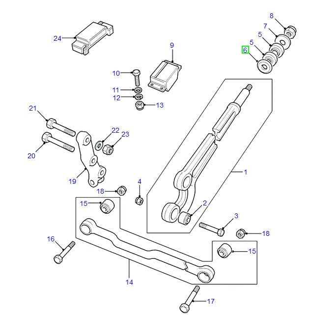 WASHER - FR SUSPENSION - DEF - DEF07> - RRC - ALLMAKES