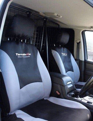 Pareja De Fundas Impermeables - Para Los Asientos Delanteros - Para Cualquier 4x4 Excepto Defender - TERRAFIRMA