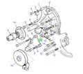 BOLT 1/4UNC x 1 1/4 - ALLMAKES - ALLMAKES 4X4