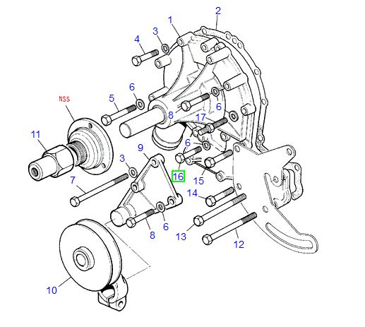 BOLT 1/4UNC x 1 1/4 - ALLMAKES - ALLMAKES 4X4