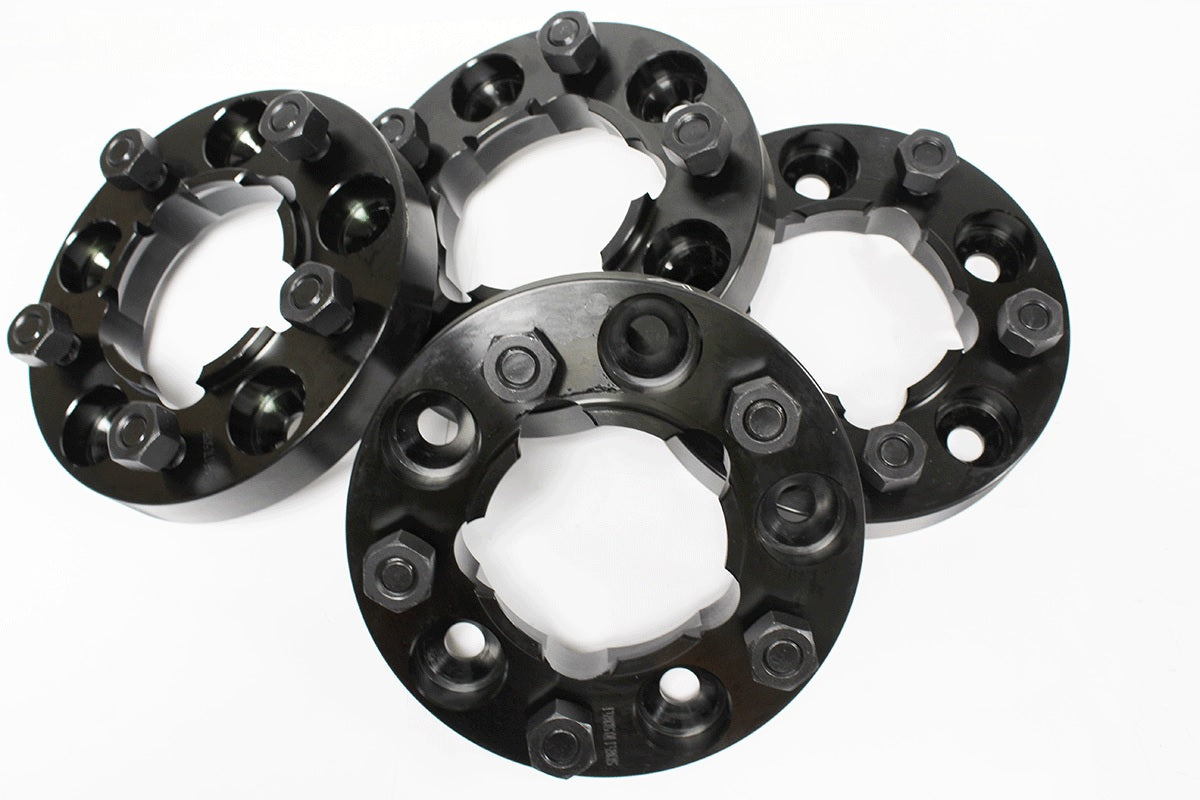Kit de 4 separadores - 30mm - Color Negro - 5x165 - TERRAFIRMA