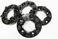 Kit de 4 languettes - 30mm - Couleur Noir - 5x165 - TERRAFIRMA