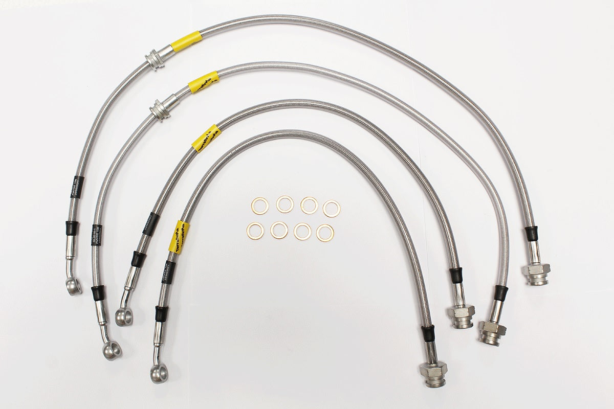 Goodridge Extreme Durites de frein - Acier inoxydable - Hauteur +5" (10cm)