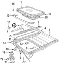 GUIDE - SLIDING ROOF - ORIGINAL LAND ROVER