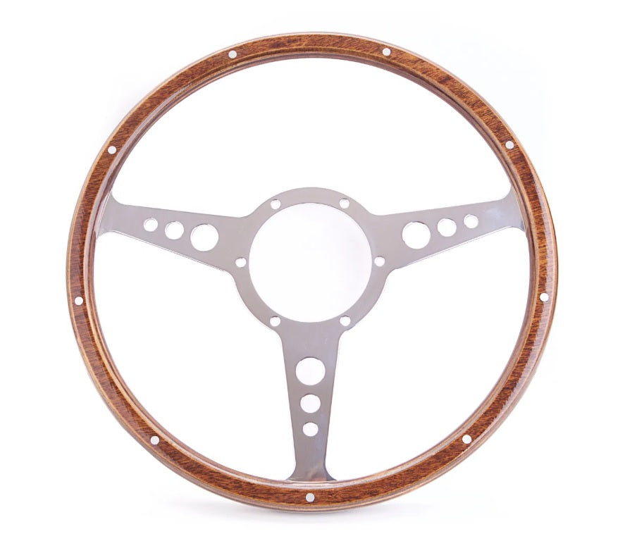 Volant classique 14" avec jante en bois - MOUNTNEY